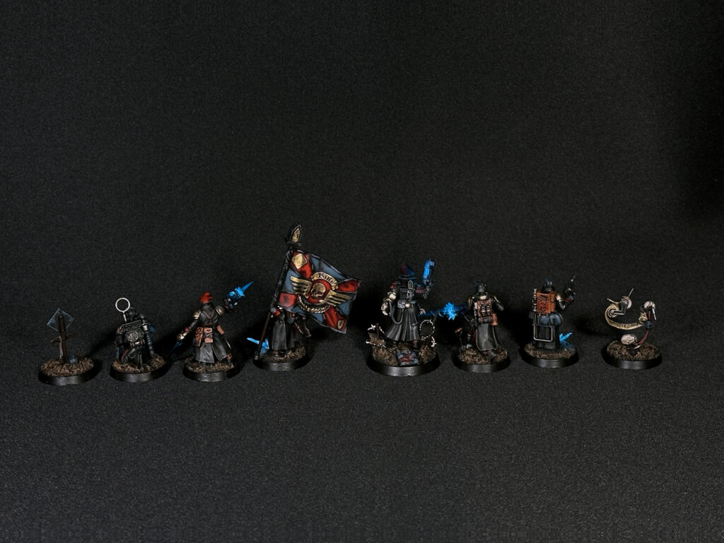Death Korps of Krieg with blue fire