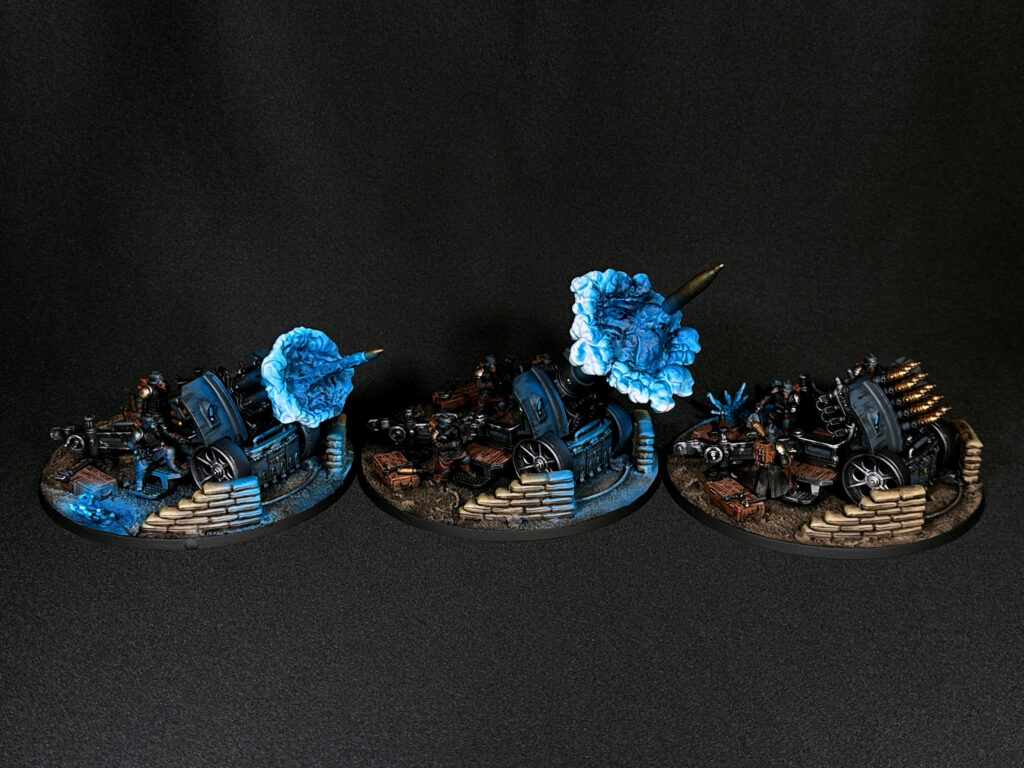 Death Korps of Krieg with blue fire