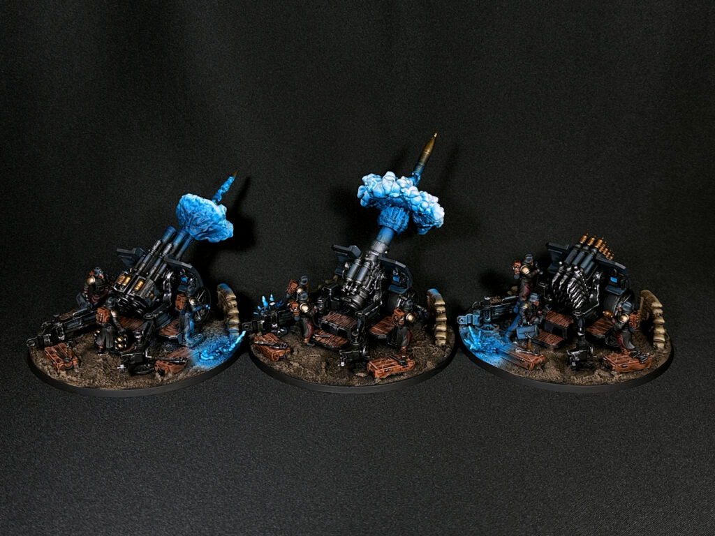 Death Korps of Krieg with blue fire