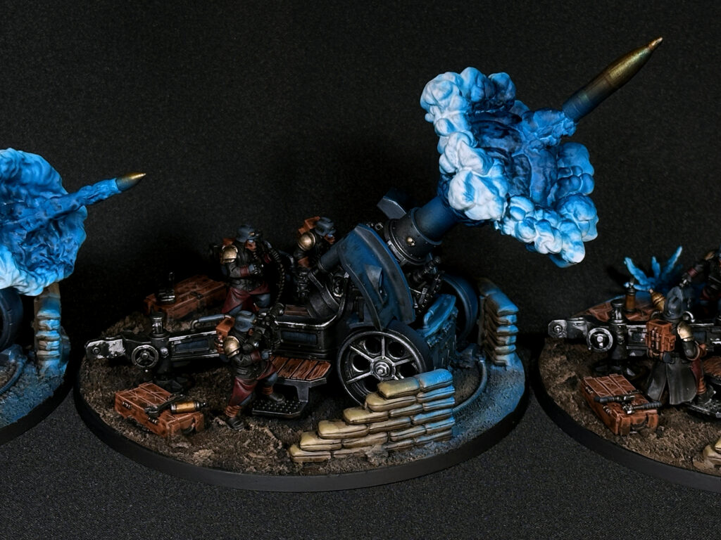 Death Korps of Krieg with blue fire