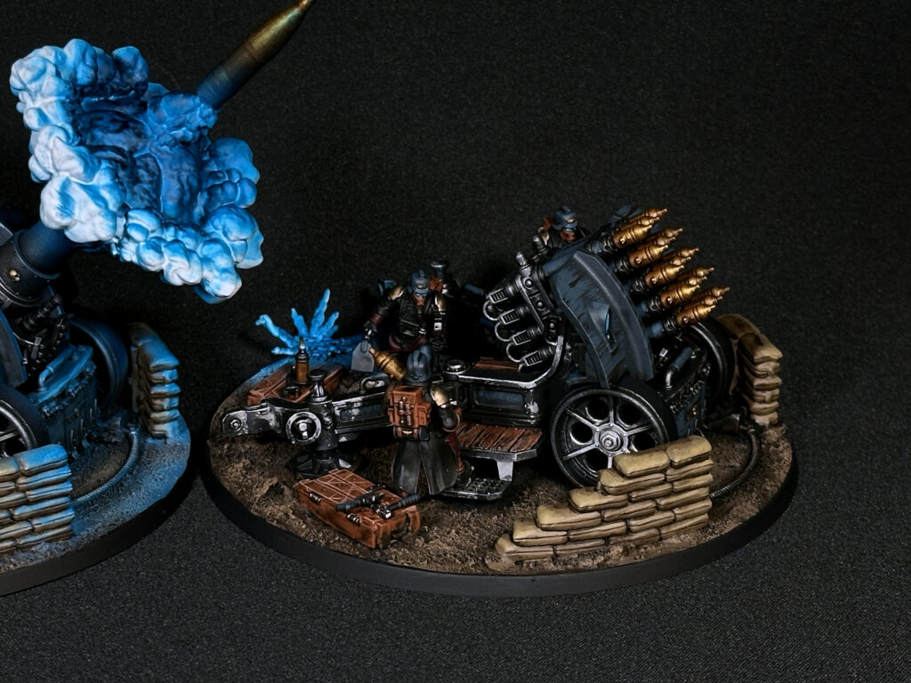 Death Korps of Krieg with blue fire