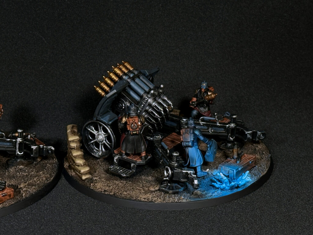 Death Korps of Krieg with blue fire