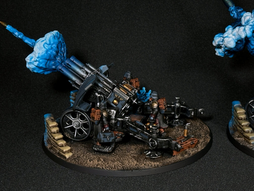 Death Korps of Krieg with blue fire