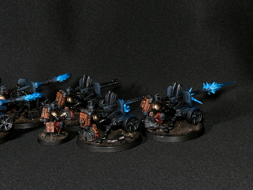Death Korps of Krieg with blue fire
