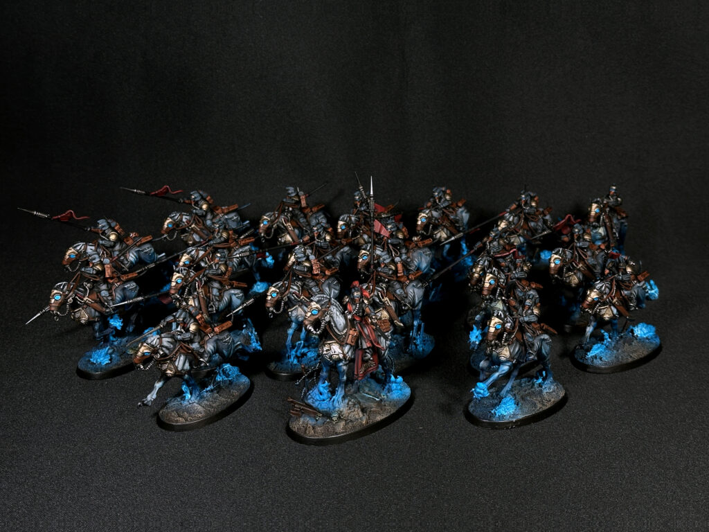 Death Korps of Krieg with blue fire