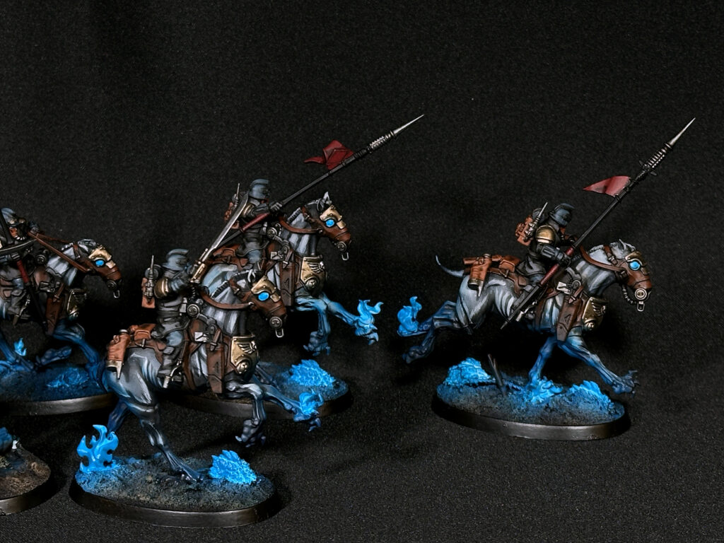 Death Korps of Krieg with blue fire