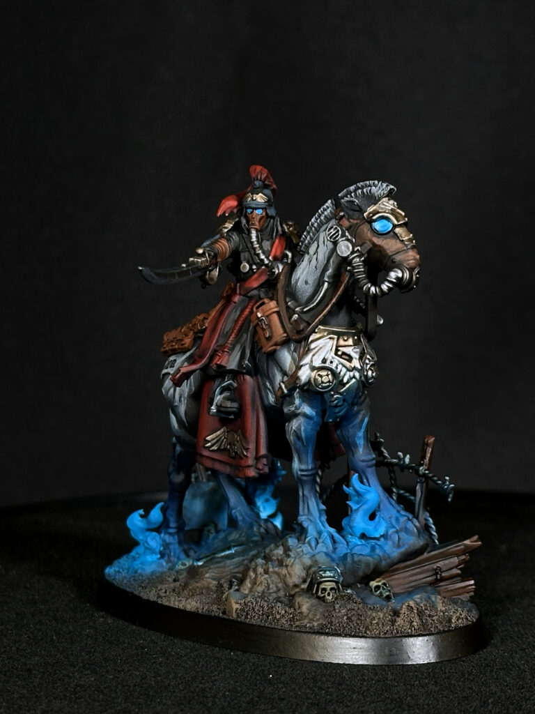 Death Korps of Krieg with blue fire