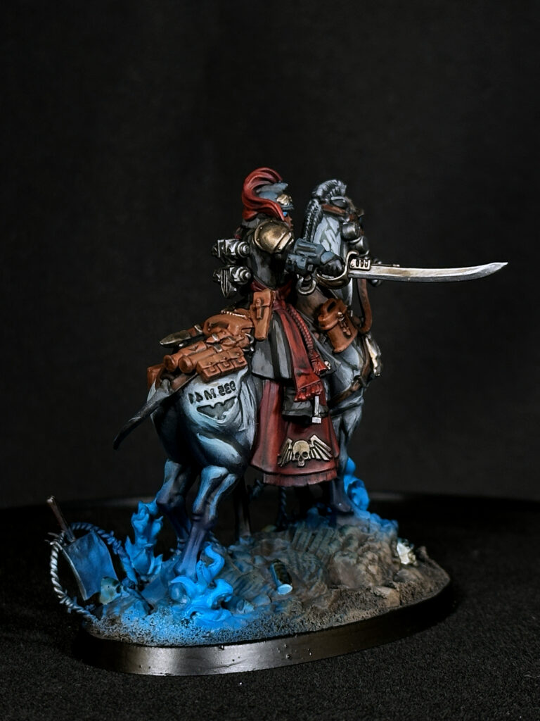 Death Korps of Krieg with blue fire