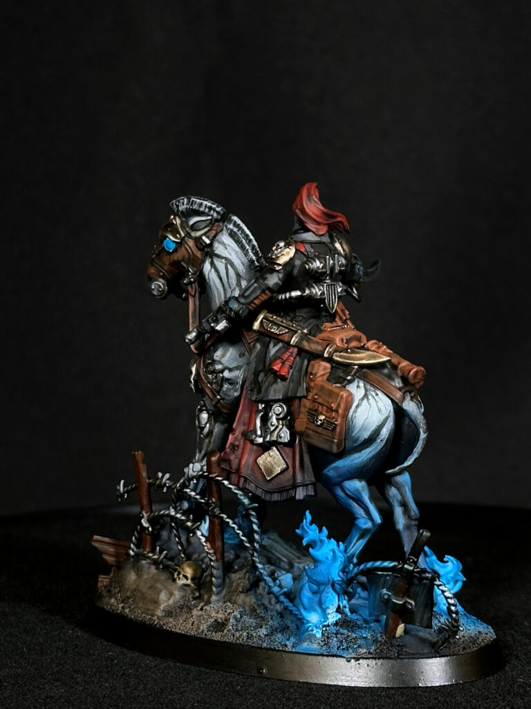 Death Korps of Krieg with blue fire
