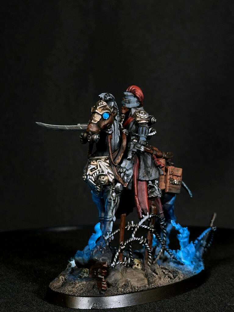 Death Korps of Krieg with blue fire