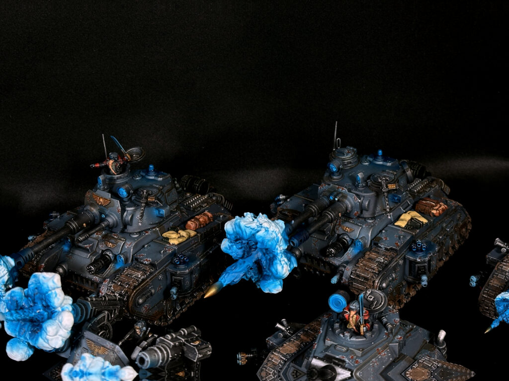 Death Korps of Krieg with blue fire