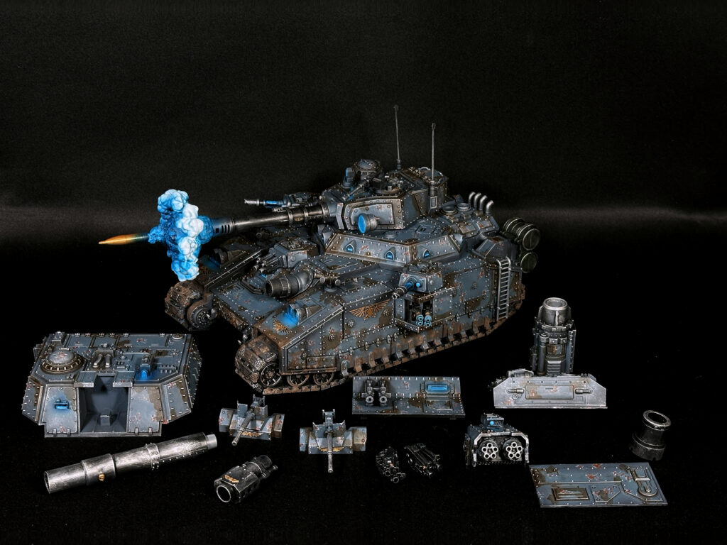 Death Korps of Krieg with blue fire