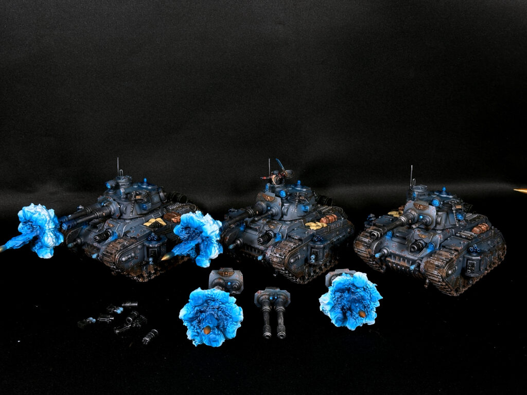 Death Korps of Krieg with blue fire