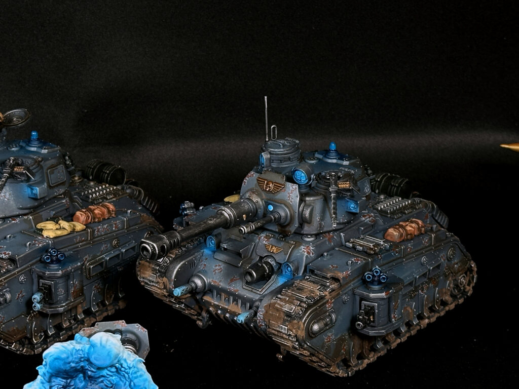 Death Korps of Krieg with blue fire