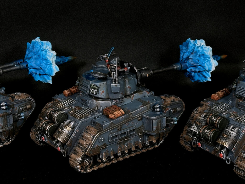 Death Korps of Krieg with blue fire