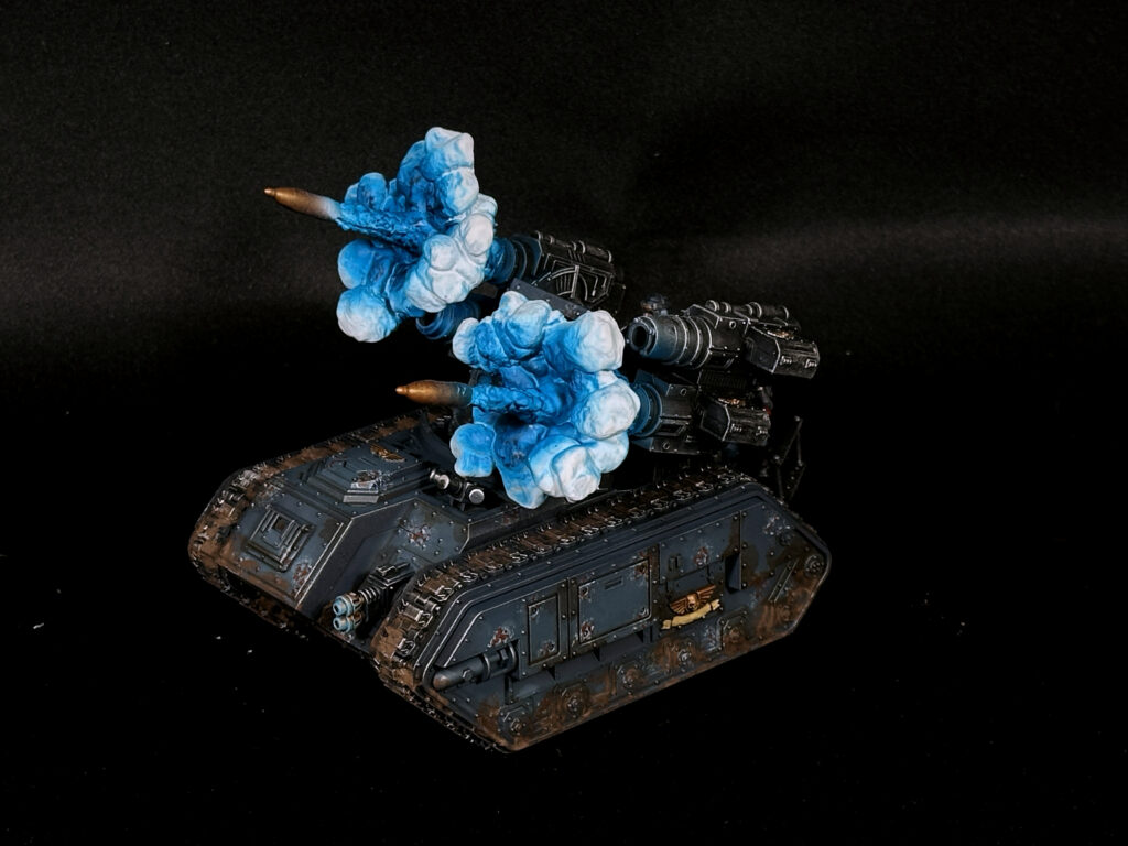 Death Korps of Krieg with blue fire