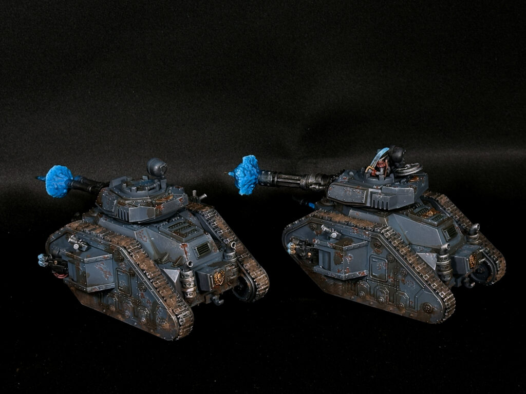 Death Korps of Krieg with blue fire