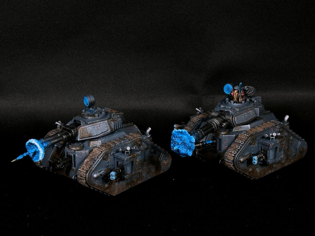 Death Korps of Krieg with blue fire